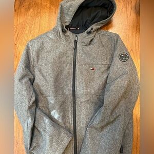 Tommy Hilfiger Charcoal Performance Jacket for Men